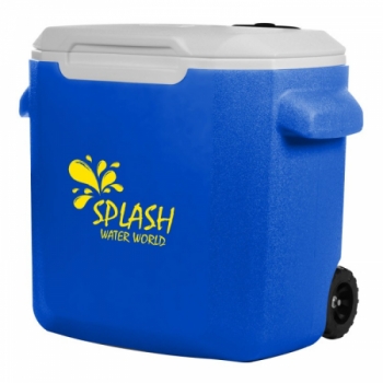 COLEMAN   28-QUART WHEELED COOLER