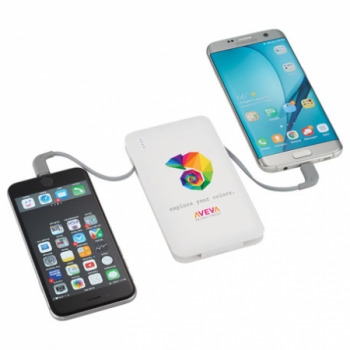 Spectro Power Bank with Integrated MFi 2-in-1 Cable
