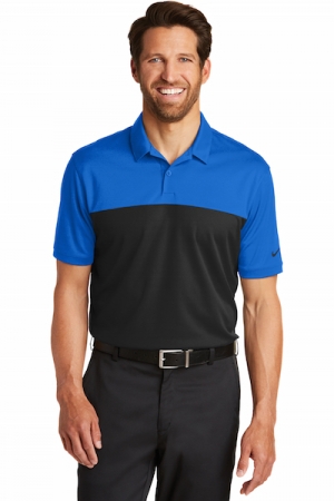 Nike Golf Dri-FIT Colorblock Micro Pique Polo