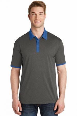 Sport-Tek® Heather Contender™ Contrast Polo
