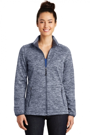 Sport-Tek® Ladies PosiCharge® Electric Heather Soft Shell Jacket