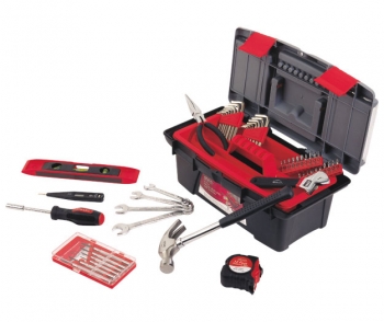 53 Piece Household Tool Kit w/Tool Box
