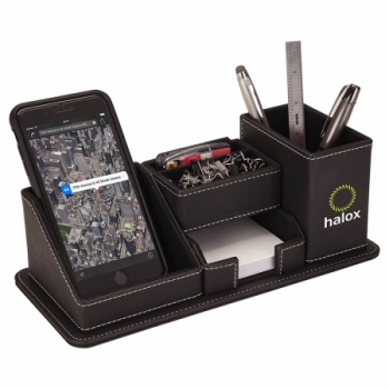 Oxford Desk Organizer w/ Phone Holder