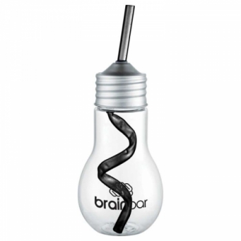 Light Bulb 20oz Tumbler with Straw