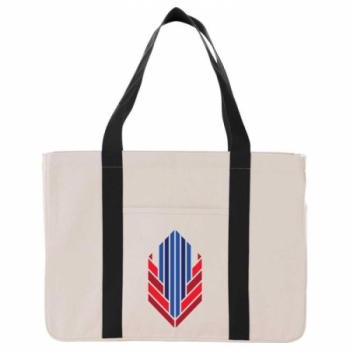 Large 20 oz. Cotton Canvas Utility Tote