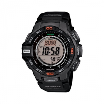 PRO TREK TRIPLE SENSOR WATCH, DARK GREY