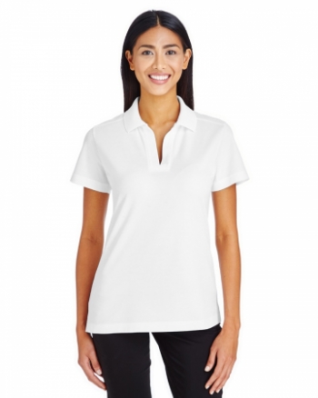 Devon & Jones CrownLux Performance™ Ladies' Plaited Polo