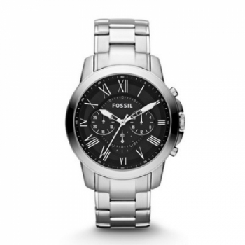 Fossil Grant Men's Stainless Steel Chronograph Watch