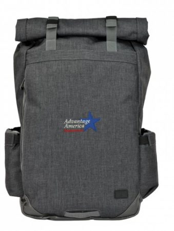 MILLENNIUM ROLL-TOP CANVAS BACKPACK