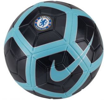 Nike Chelsea F.C. Strike Soccer Ball - Anthracite/Chlorine Blue