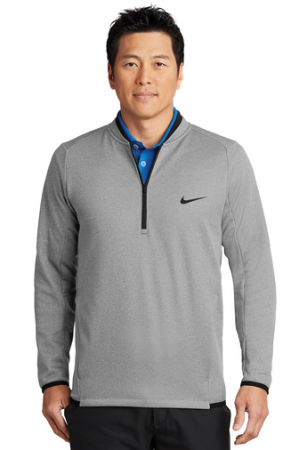 NIKE THERMA-FIT TEXTURED FLEECE 1/2-ZIP SHIRT