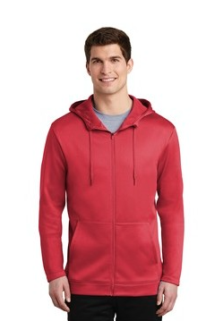 NIKE THERMA-FIT FULL-ZIP FLEECE HOODIE