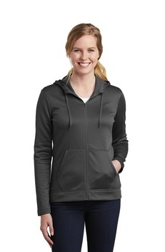 LADIES' NIKE THERMA-FIT FULL-ZIP FLEECE HOODIE