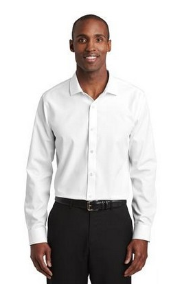 RED HOUSE® SLIM FIT NAILHEAD NON-IRON SHIRT
