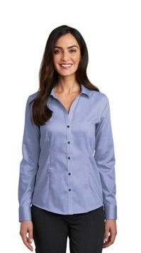 LADIES' RED HOUSE® PINPOINT OXFORD NON-IRON SHIRT
