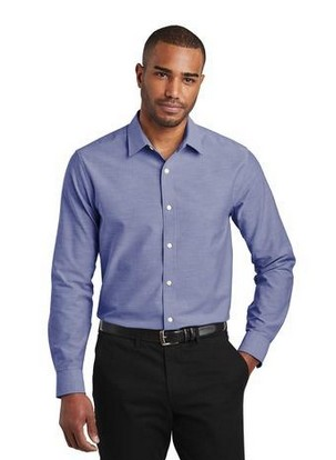PORT AUTHORITY® SUPERPRO™ SLIM FIT OXFORD SHIRT