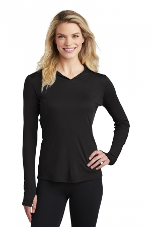LADIES SPORT-TEK® POSICHARGE® COMPETITOR™ HOODED PULLOVER SHIRT