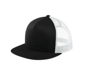 SPORT-TEK® YUPOONG® 5-PANEL CLASSIC TRUCKER MESH BACK CAP