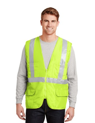 CORNERSTONE® ANSI 107 CLASS 2 MESH BACK SAFETY VEST