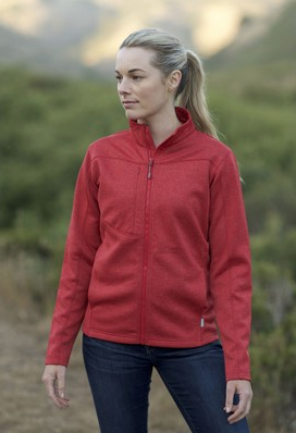 LADIES' FLASH BONDED FLEECE SOFT SHELL JACKET