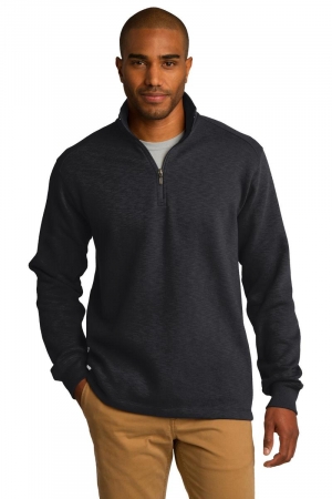 PORT AUTHORITY® SLUB FLEECE 1/4-ZIP PULLOVER