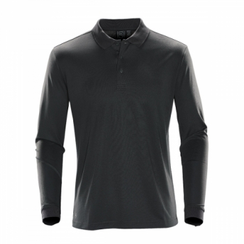 MEN'S ECLIPSE H2X-DRY® PIQUE L/S POLO