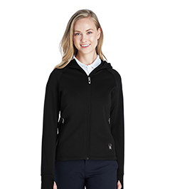 Spyder Ladies' Hayer Full-Zip Z Hooded Fleece Jacket