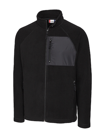 Clique Men's Summit Microfleece Hybrid Full Zip