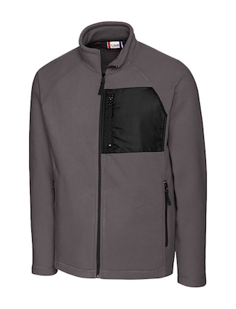 Clique Men's Summit Microfleece Hybrid Full Zip