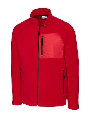 Clique Men's Summit Microfleece Hybrid Full Zip