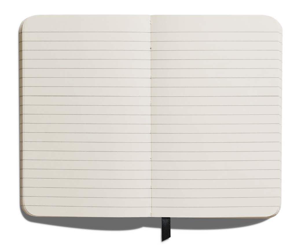 SHINOLA Journal - Hardcover, Small (Pocket)