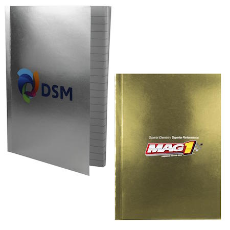 4" x 6" Perfect Metallic Cover Notebook