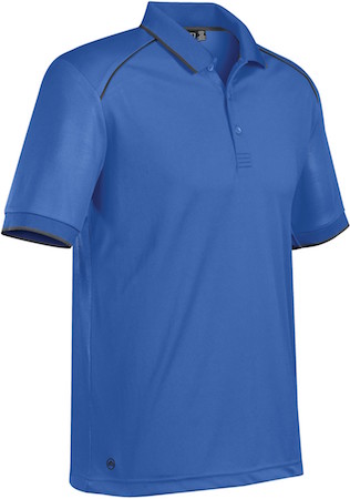 MEN'S PHANTOM EMBOSSED BACK POLO